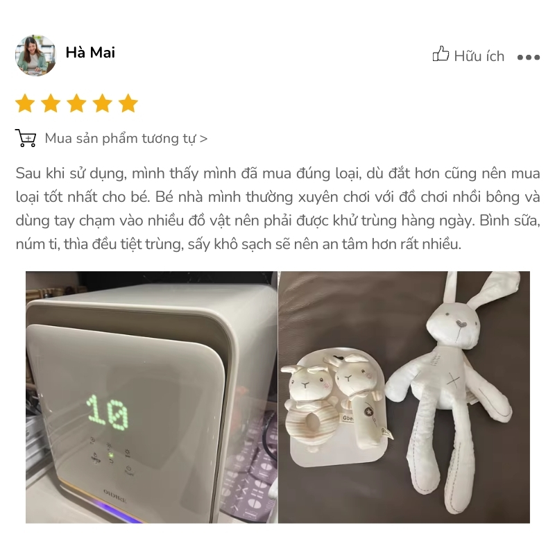 review máy tiệt trùng OIDIRE ODI03A