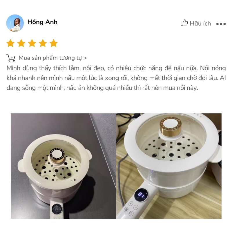 review nồi điện đa năng OIDIRE 1.8L ODI06A