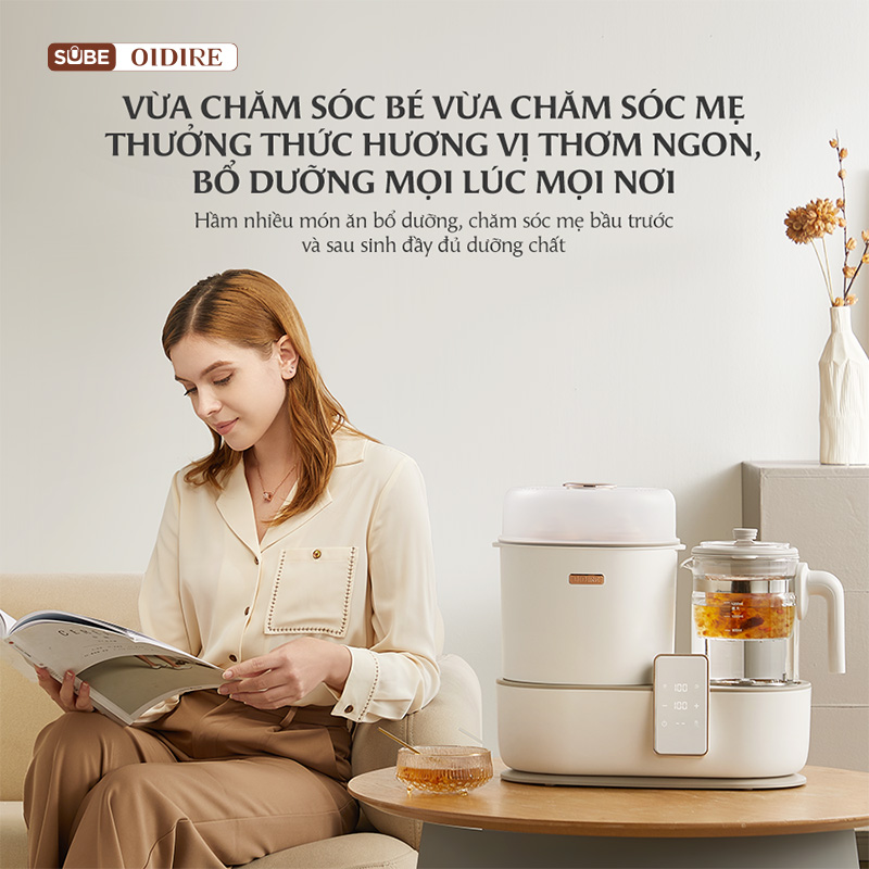 Chức năng Hầm đồ ăn cho bé mềm nhừ