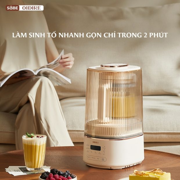 Chức năng làm Sinh tố nhanh gọn trong 2 phút