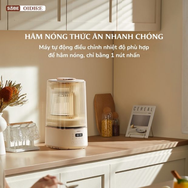 Chức năng Hâm nóng món ăn nhanh chóng