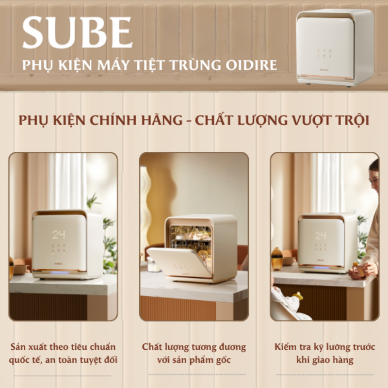 Phụ kiện máy tiệt trùng OIDIRE chính hãng, chất lượng