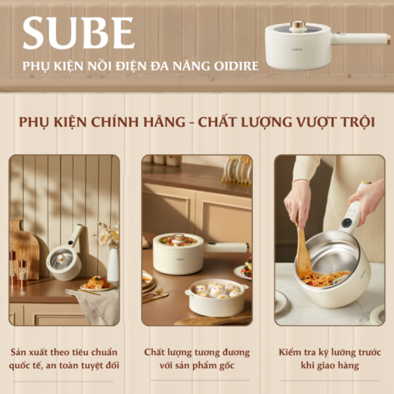 Phụ kiện nồi điện đa năng OIDIRE chính hãng, chất lượng