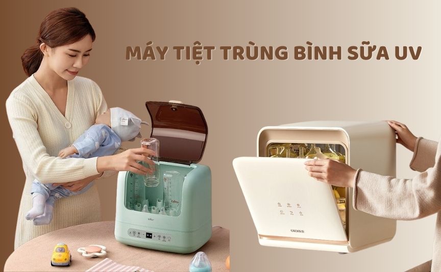 10 máy tiệt trùng bình sữa UV loại nào tốt nhất 2024