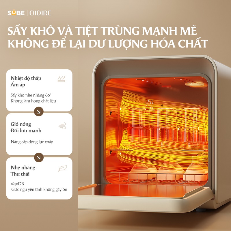 có nên mua máy tiệt trùng sấy khô OIDIRE