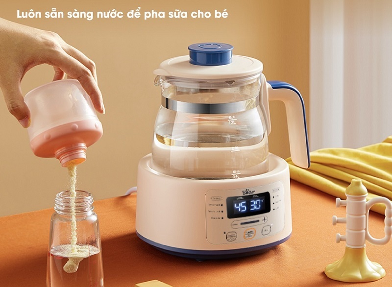 Bear TNQ-D12D1 là máy hâm sữa dùng nước