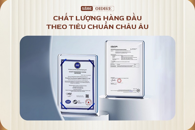 Có nên mua máy tiệt trùng OIDIRE vì máy đã được kiểm chứng chất lượng