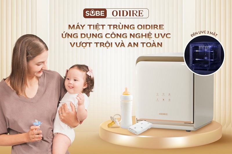 Mẹ nên mua máy tiệt trùng bình sữa ở OIDIRE Việt Nam