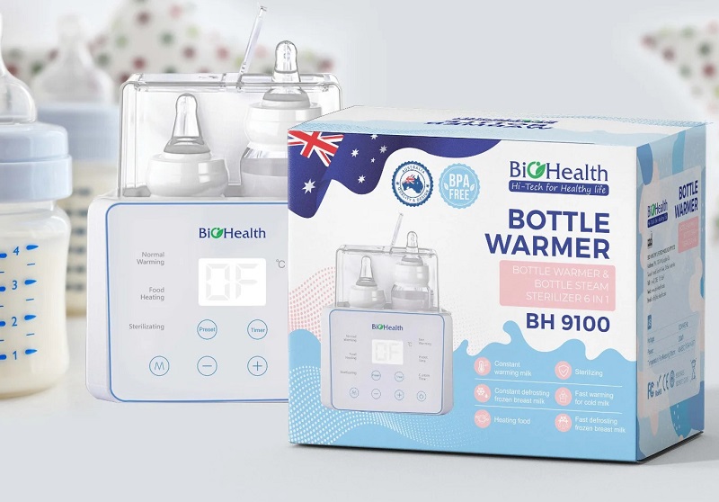 Máy hâm sữa đôi BioHealth BH9100