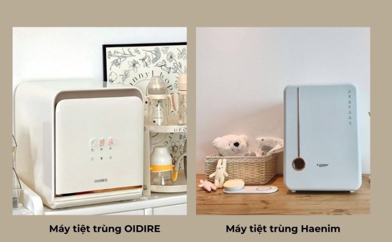 So sánh máy tiệt trùng OIDIRE và Haenim