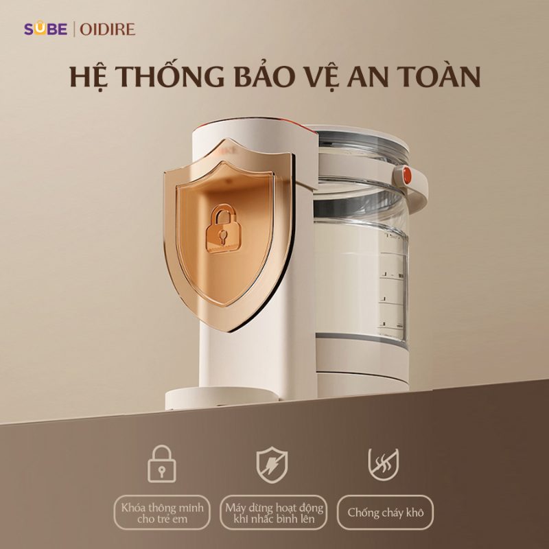 Hệ thống bảo vệ an toàn của bình thuỷ điện